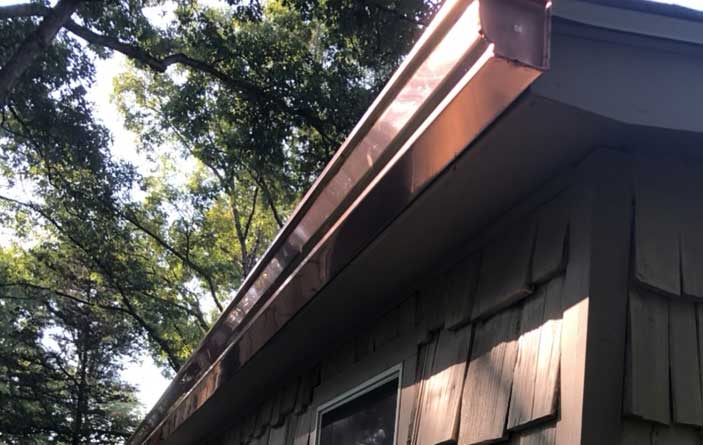 5-inch K Style Gutters Installation New London CT