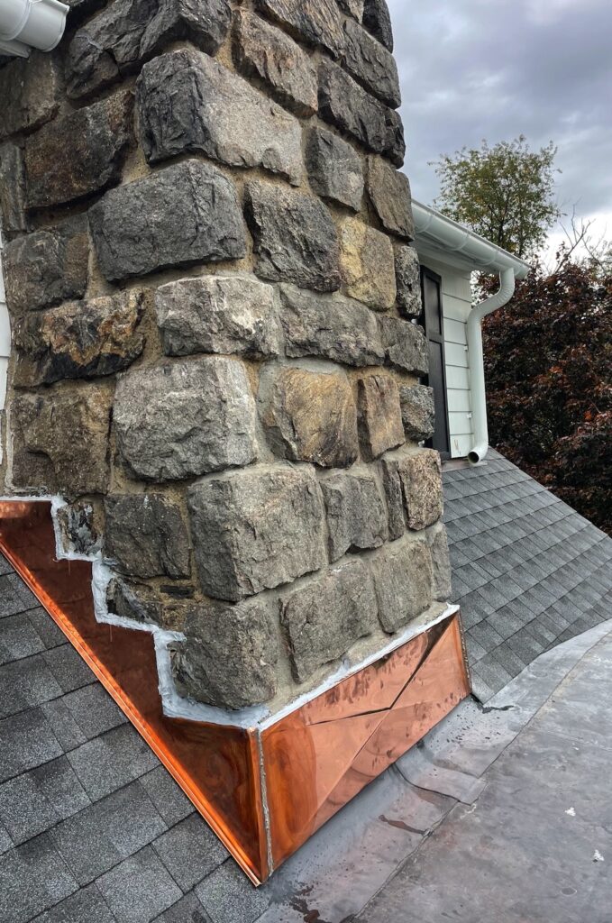 new london ct chimney flashing