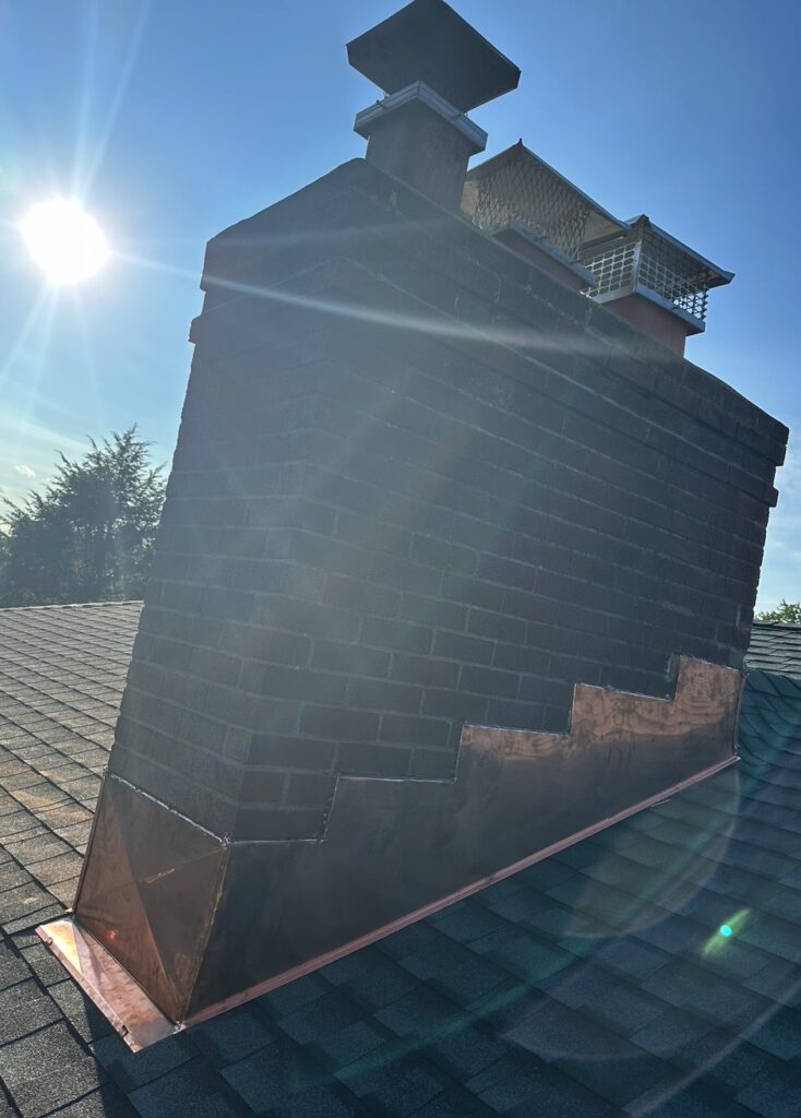 new london ct chimney flashing replacement