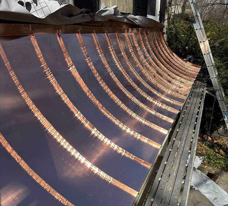 Standing Seam Metal Roofing New London CT