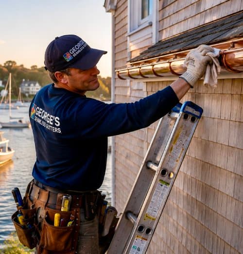 Best Gutter Styles for Homes in Mystic, Stonington & Noank